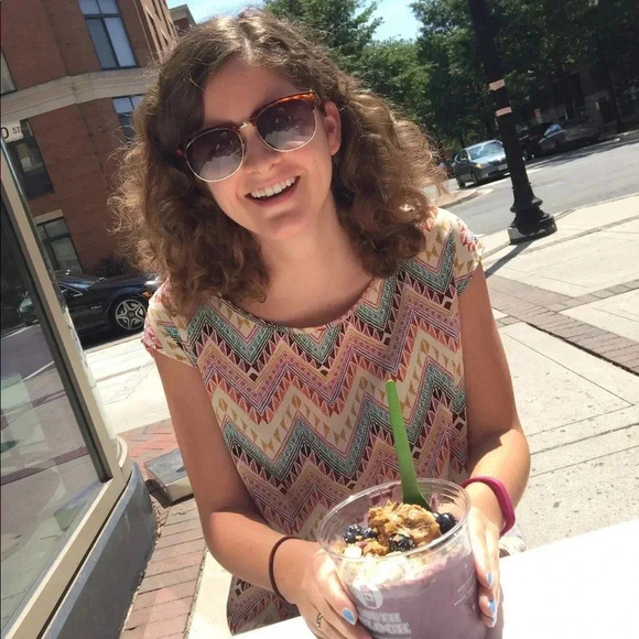 Bee Stitched Open-Back Tribal Print Top, Women’s Multicolor Blouse, Size Small - Picture 13 of 13